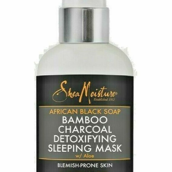 Bamboo Charcoal Detoxifying Sleeping Mask 4.3oz - Picture 3 of 3